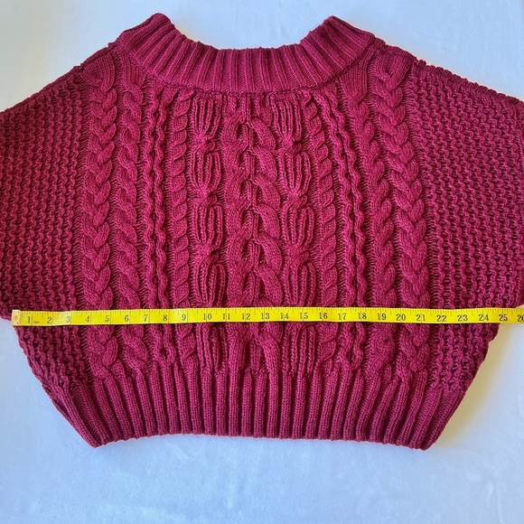 Anthropologie Melissa Cable Knit Chunky Sweater - Picture 4 of 9